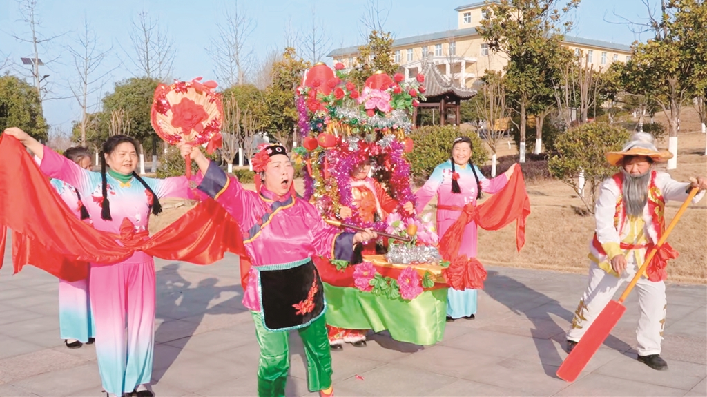非遺社火排練現場